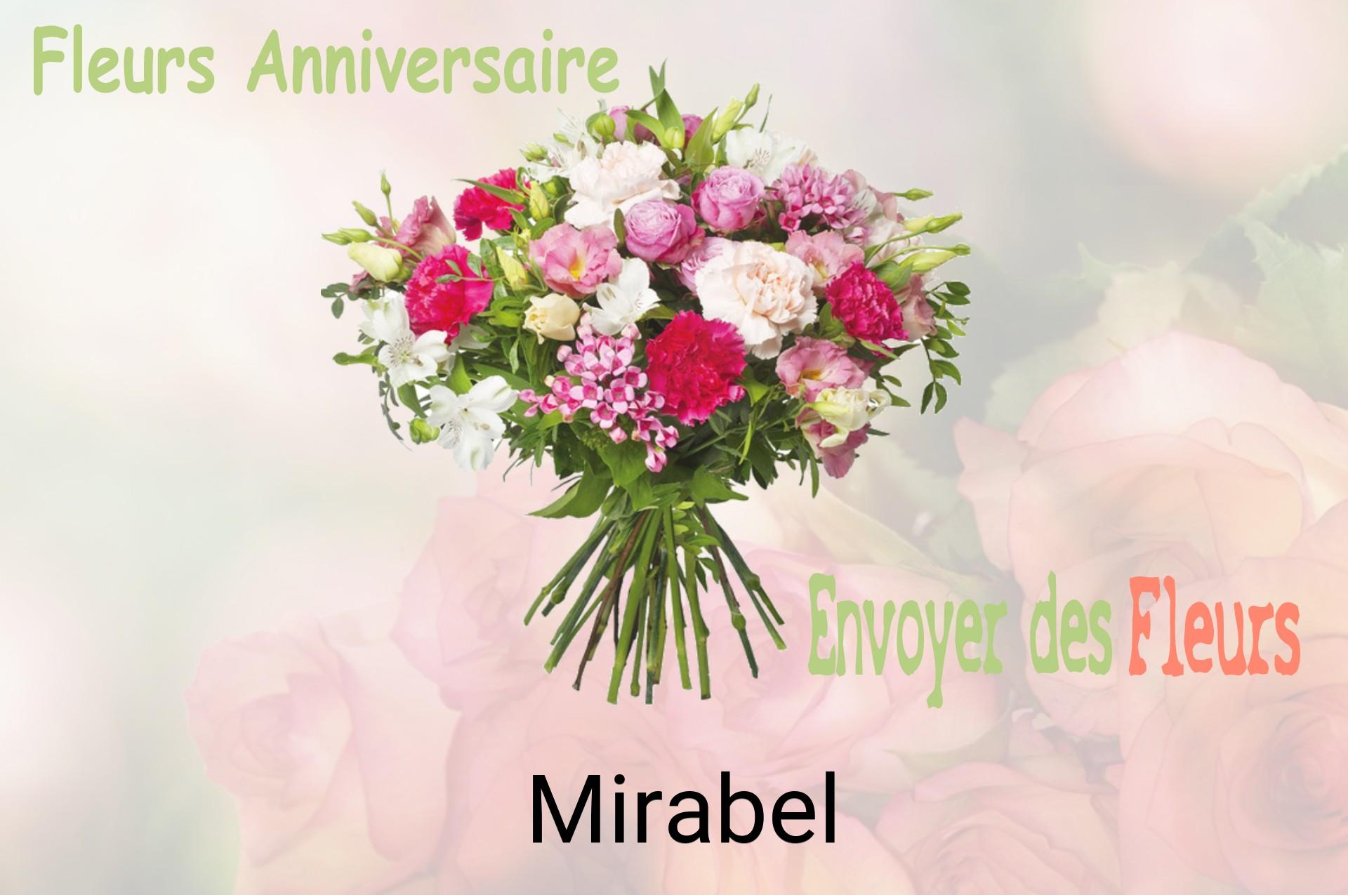 Bouquet de fleurs d’anniversaire livré à Mirabel